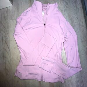 Pink peony Lululemon Define Cropped Jacket *Nulu
